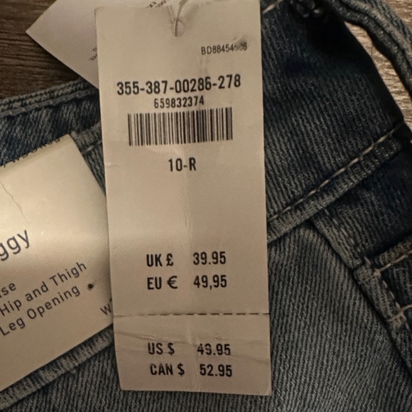 Hollister Wide Leg Low Rise - size 10 NWT - Picture 3 of 3